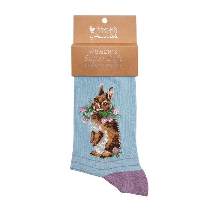 'HEAD CLOVER HEELS' RABBIT SOCKS image 1