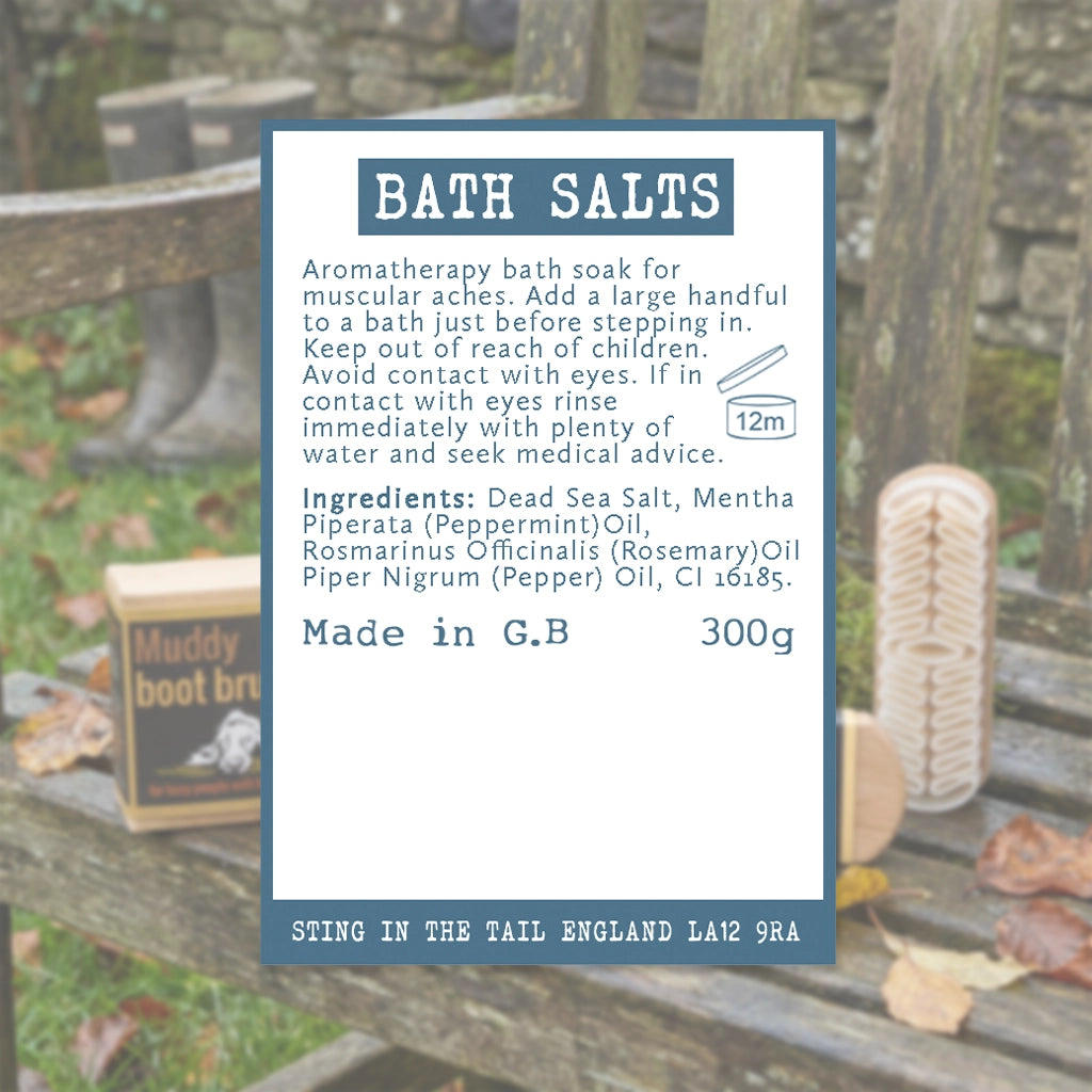 Dog Walkers Muscle Ache Bath Salts