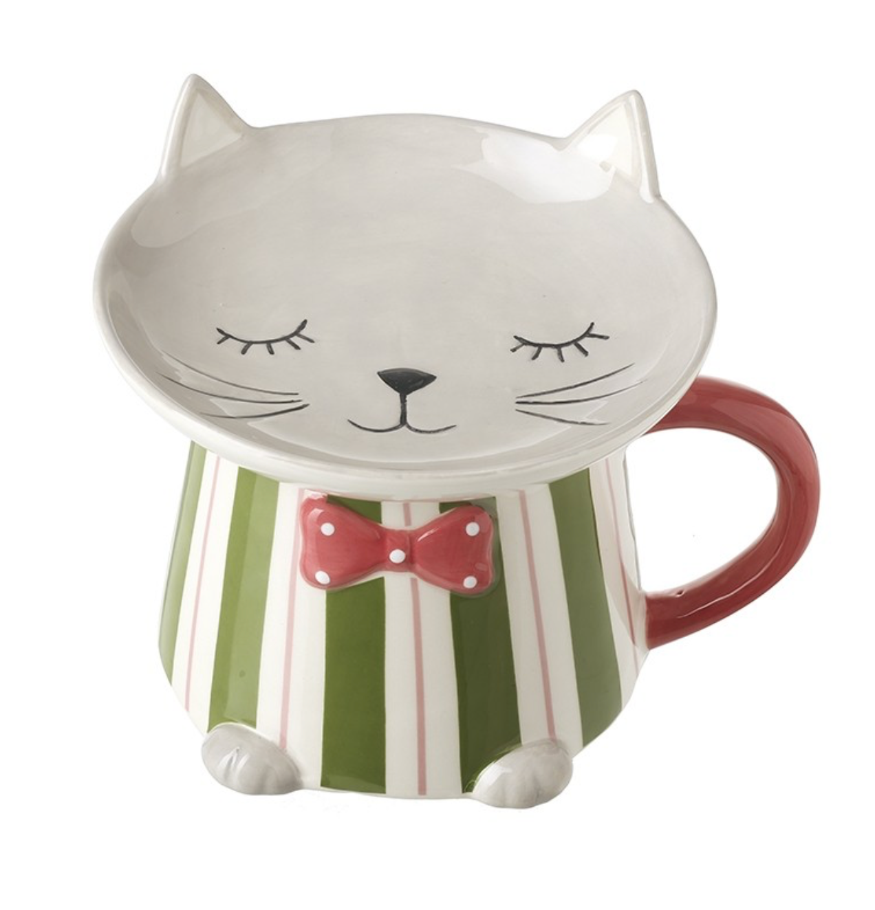 Cat Plate & Mug