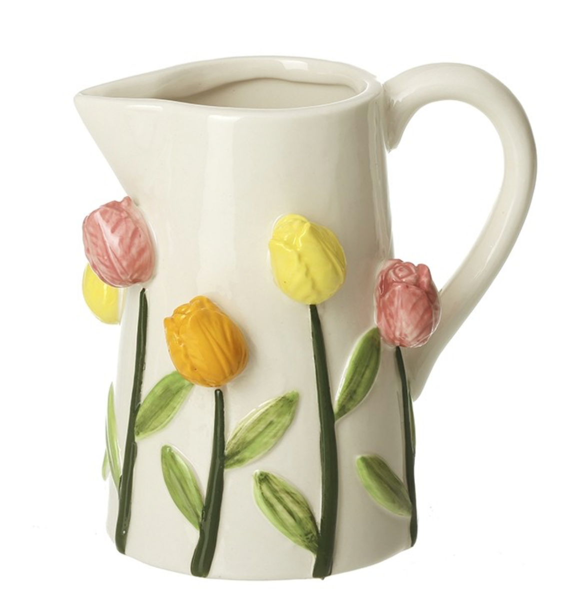 Tulip ceramic jug small