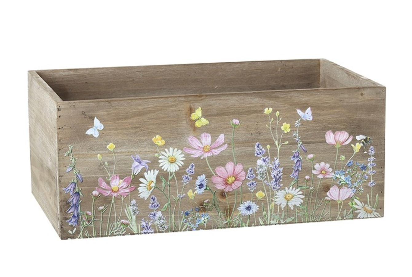 Wooden Flower Trug