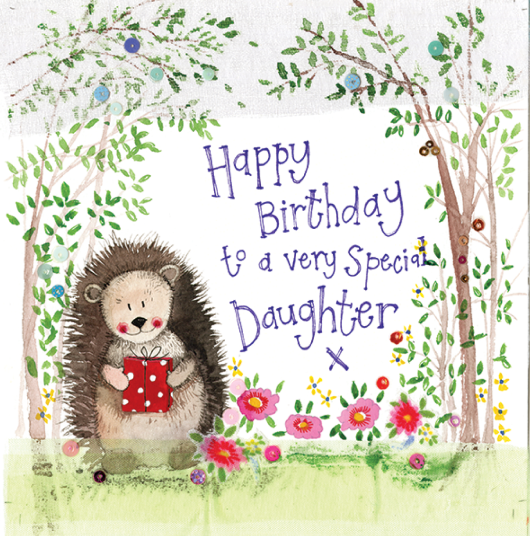 Happy birthday to a very special daughter