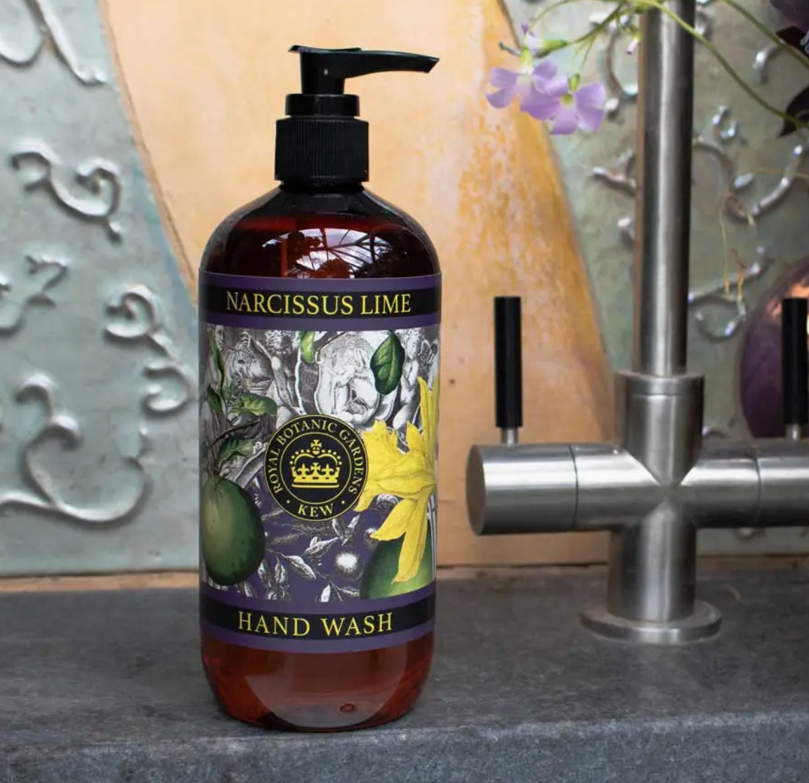 kew garden narcissus lime hand wash