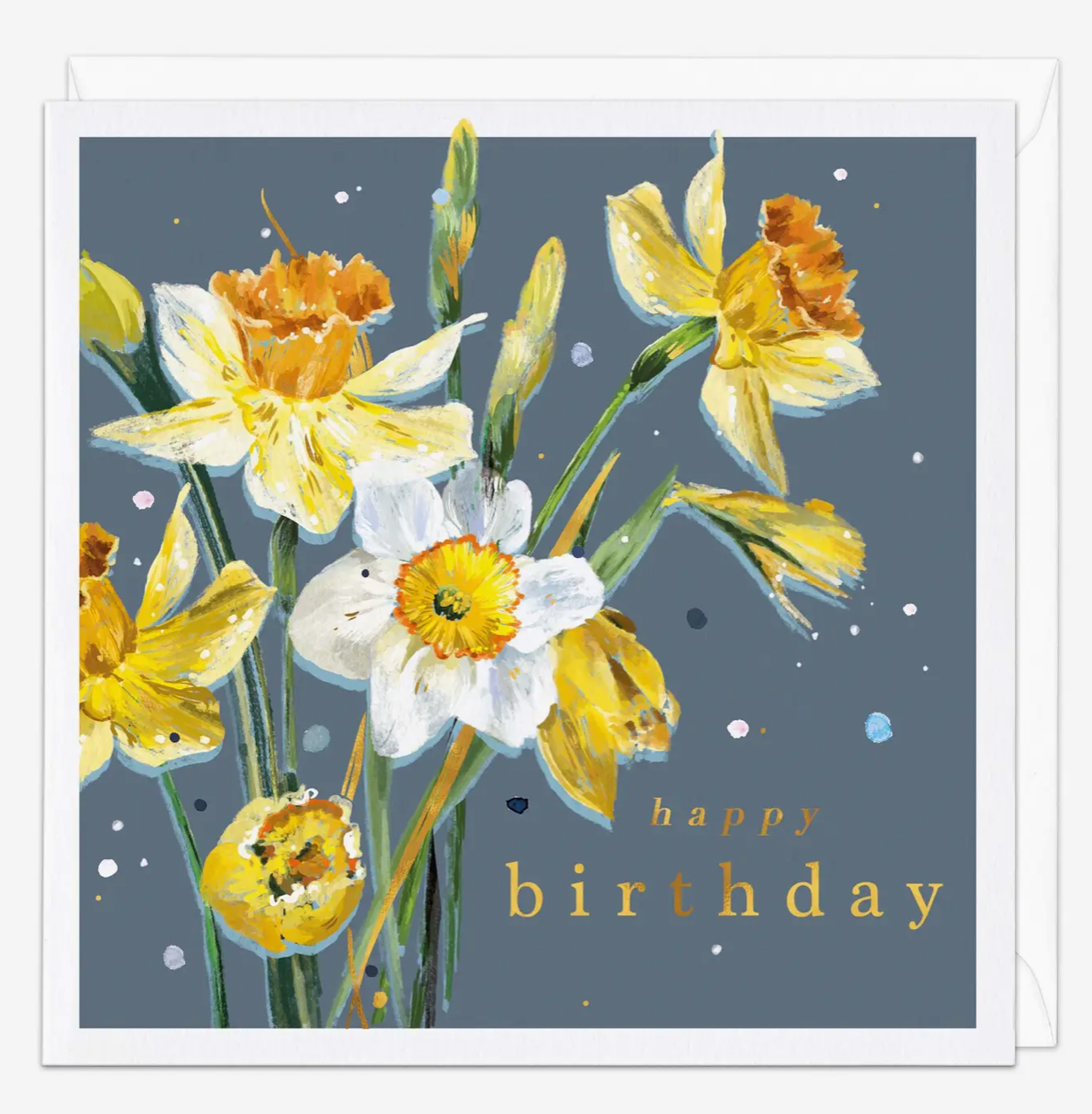 Daffodils birthday card