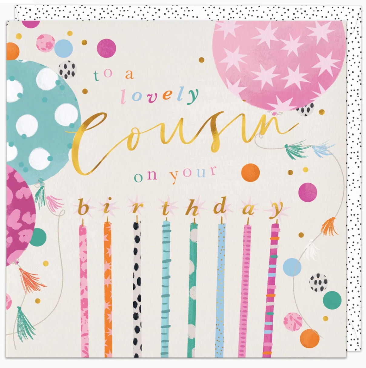 cousin birthday card