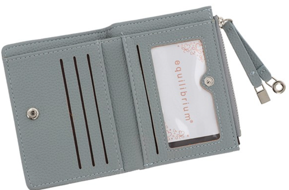 Purse With Charms Small Grey