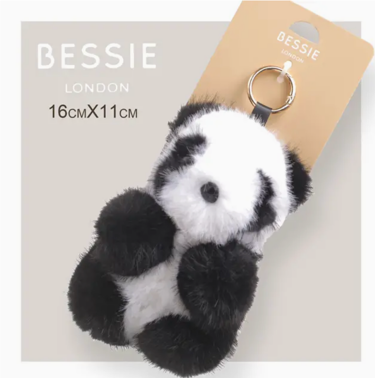 Plush Panda Bag Charm