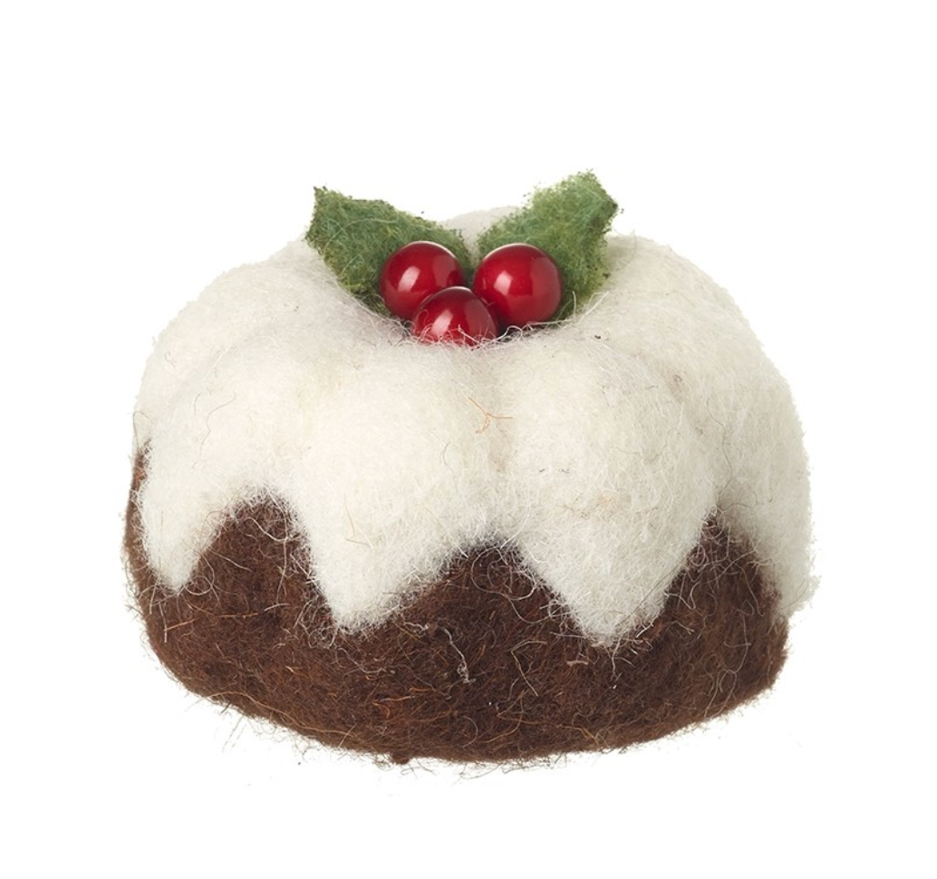 Felt Christmas Pudding