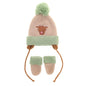 Highland Cow Wooly Hat & Mittens 12-24 Months
