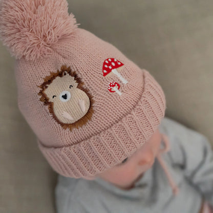Woodland Wooly Hat & Mittens