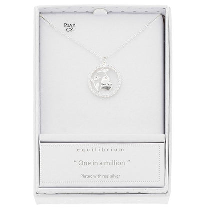 Natures Words Silver Plated Necklace One In A Million