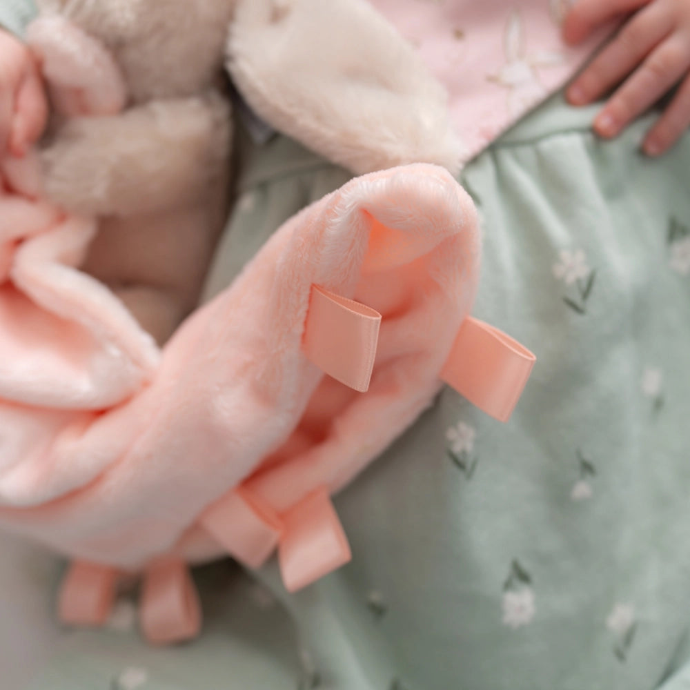 Beige Bunny Comforter Blanket