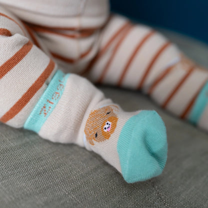 Highland Cow Leggings & Socks Set 0-6 Months