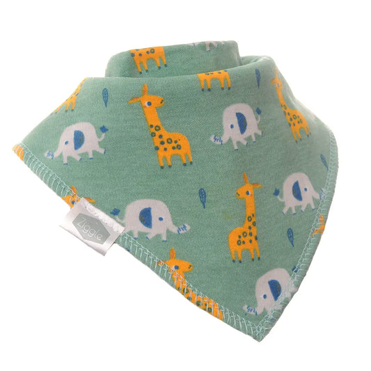 Giraffe & Elephant Bib