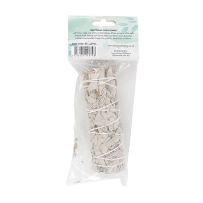 10cm Small White Sage Smudge Stick Wand