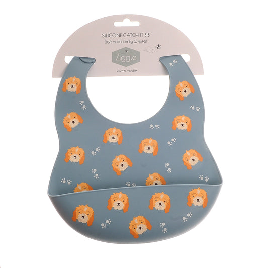 Catch It Silicone Bib Cockapoo