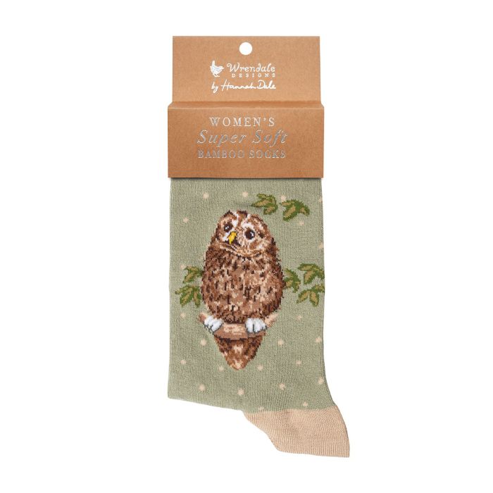 'TREETOPS' OWL SOCKS image 1