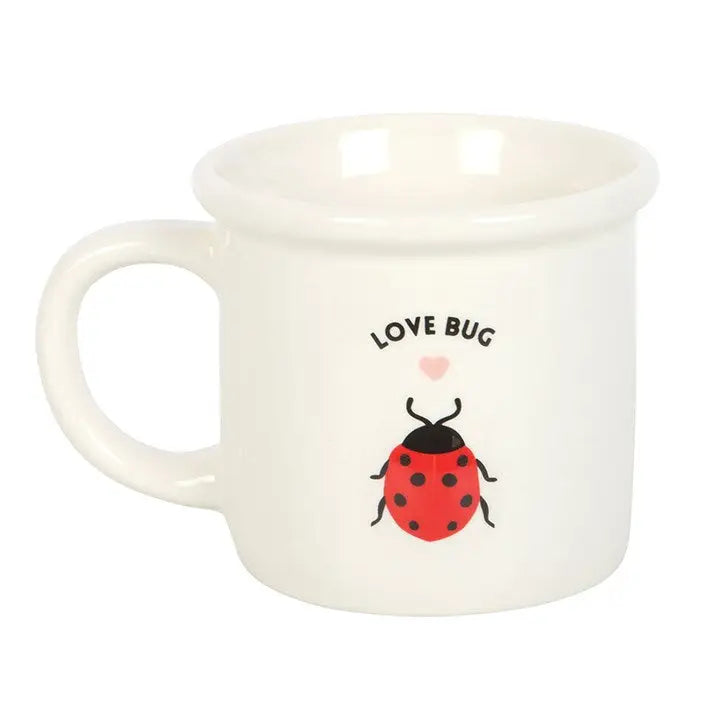Love Bug Valentine's Day Mug with 3D Ladybug image 1