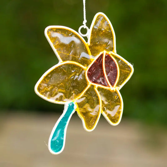 Daffodil Flower Suncatcher