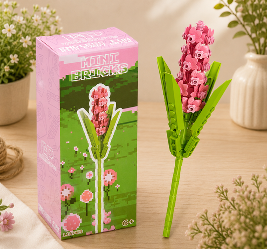 Mini Bricks Stem Flower Hyacinths