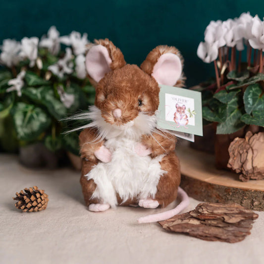 Wrendale Mouse Medium Plush Oliver