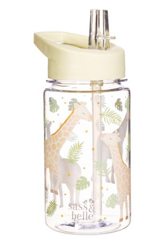Drink up gigi giraffe water bottle