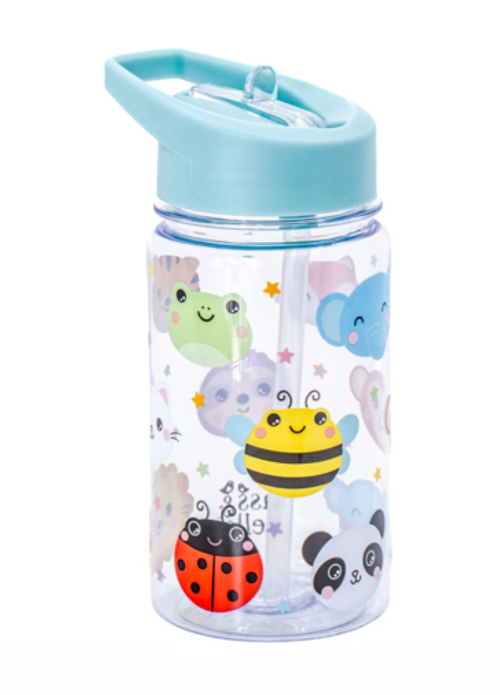 Drink up kawaii kids water bottle