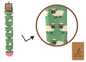 Ladies Welly Socks - Country Sheep