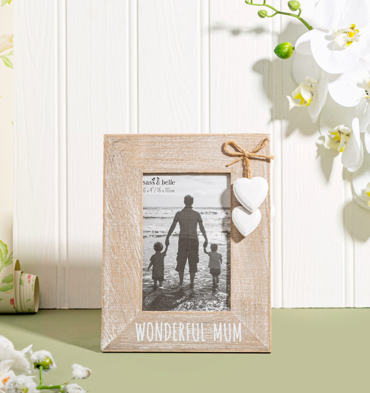 Wonderful Mum Heart Frame