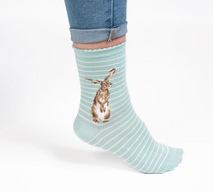 Wrendale Hare & The Bee Socks