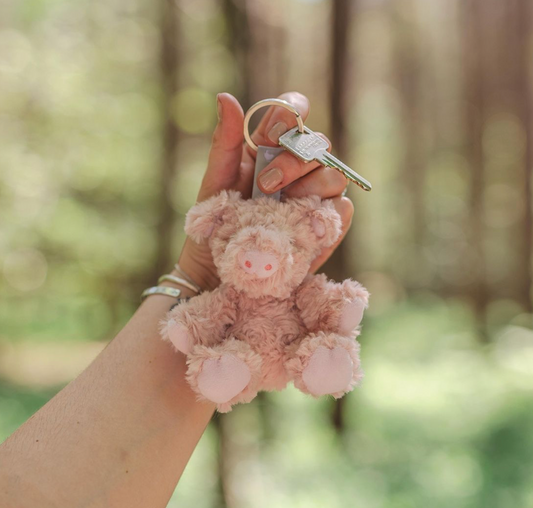Wrendale Pig Plush Keyring Vanessa