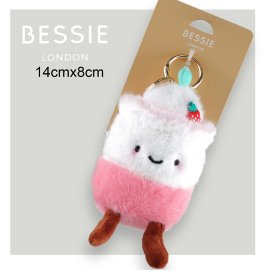 Plush Winter Brew Keychain