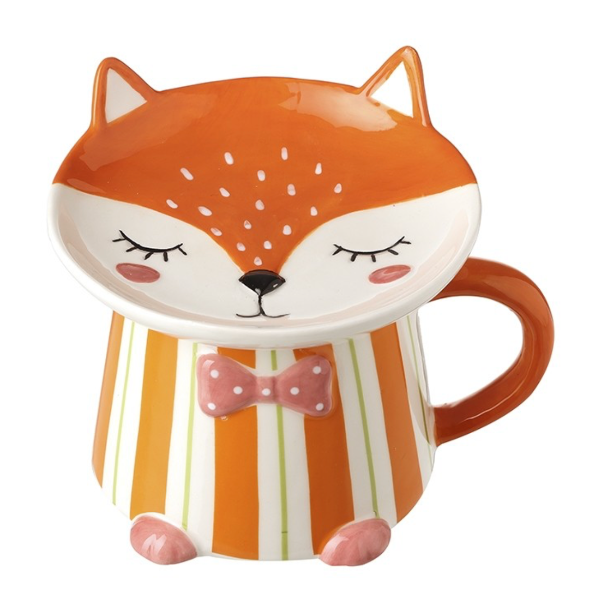 Fox Plate & Mug