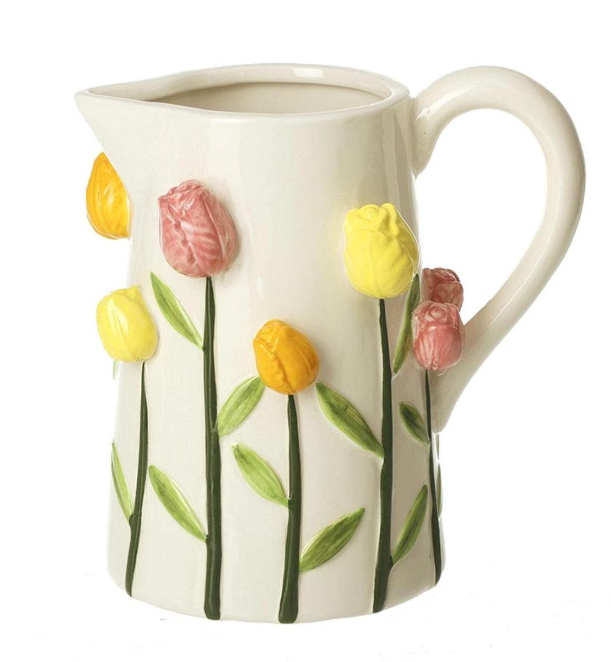 Tulip ceramic jug large