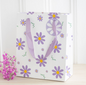 23cm Medium Purple Daisy Gift Bag