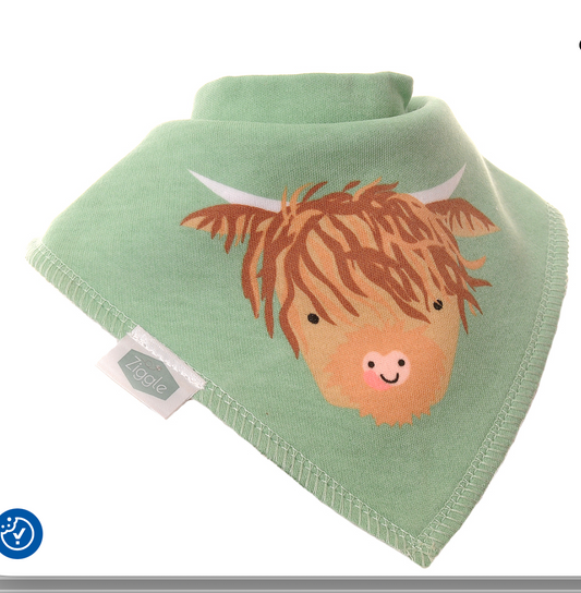 Highland Cow Bib