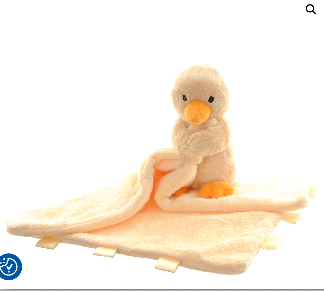 Duck plush comforter blanket