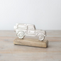 jeep ornament on wooden base
