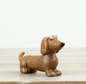 sausage dog ornament