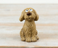 Charming cockapoo figurine