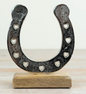 horse shoe on base