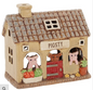 village pottery pig sty tealight
