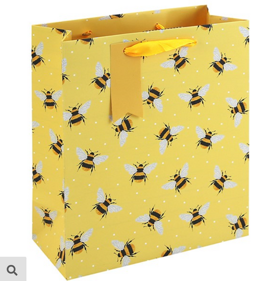 bees gift bag large