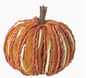 orange plated and dried grass pumpkin
