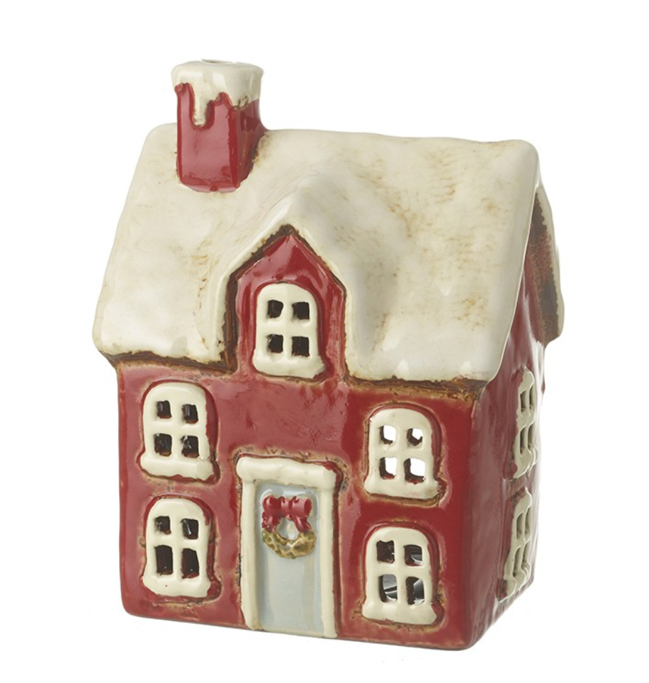 Large Ceramic Christmas House