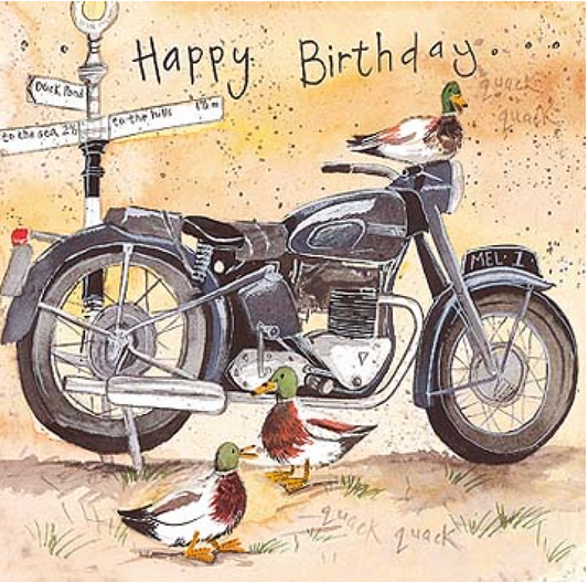 Motorcycle Card