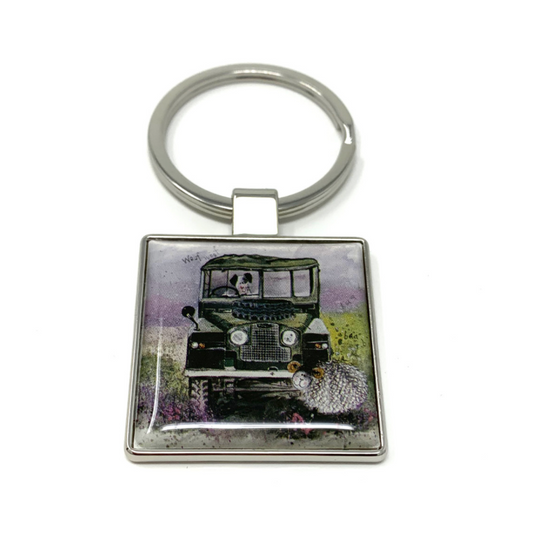 On The Moors Keyring