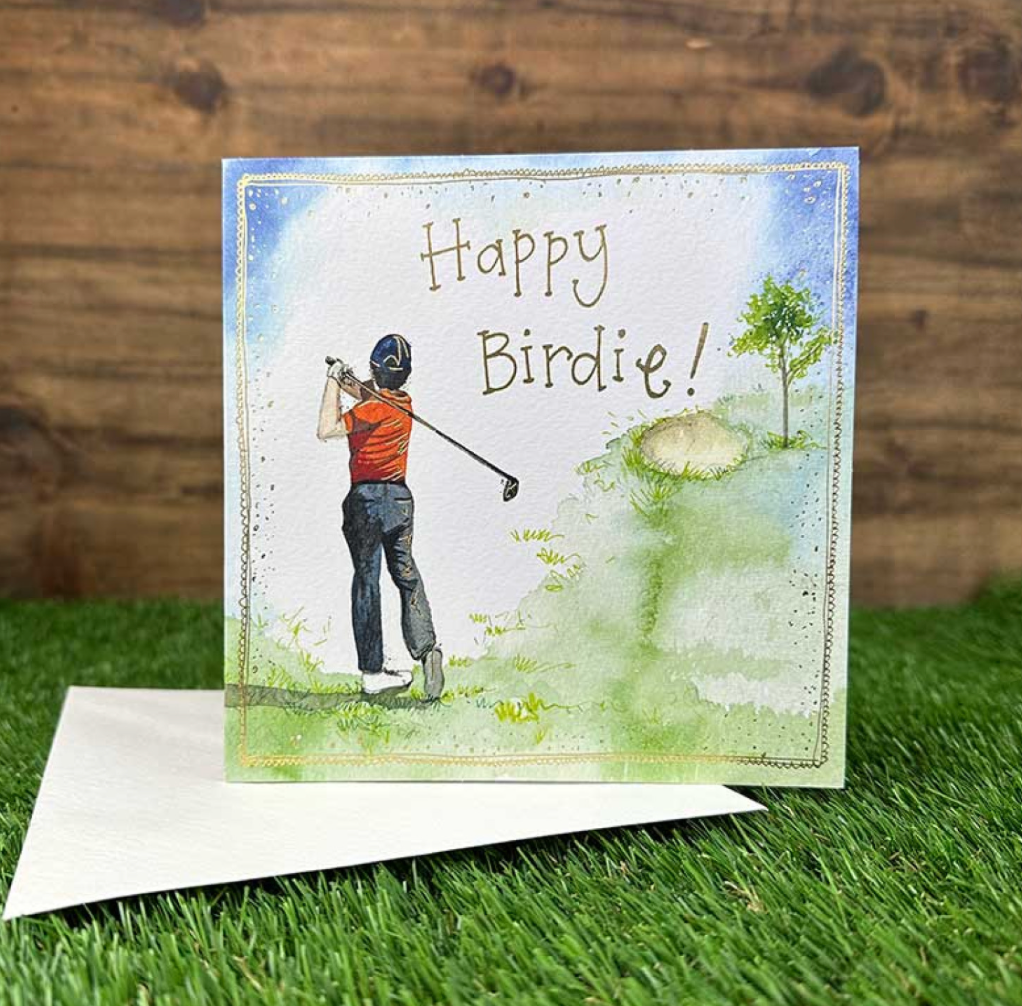 Birdie Birthday Card