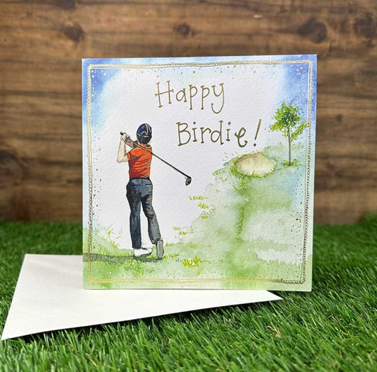 Birdie Birthday Card