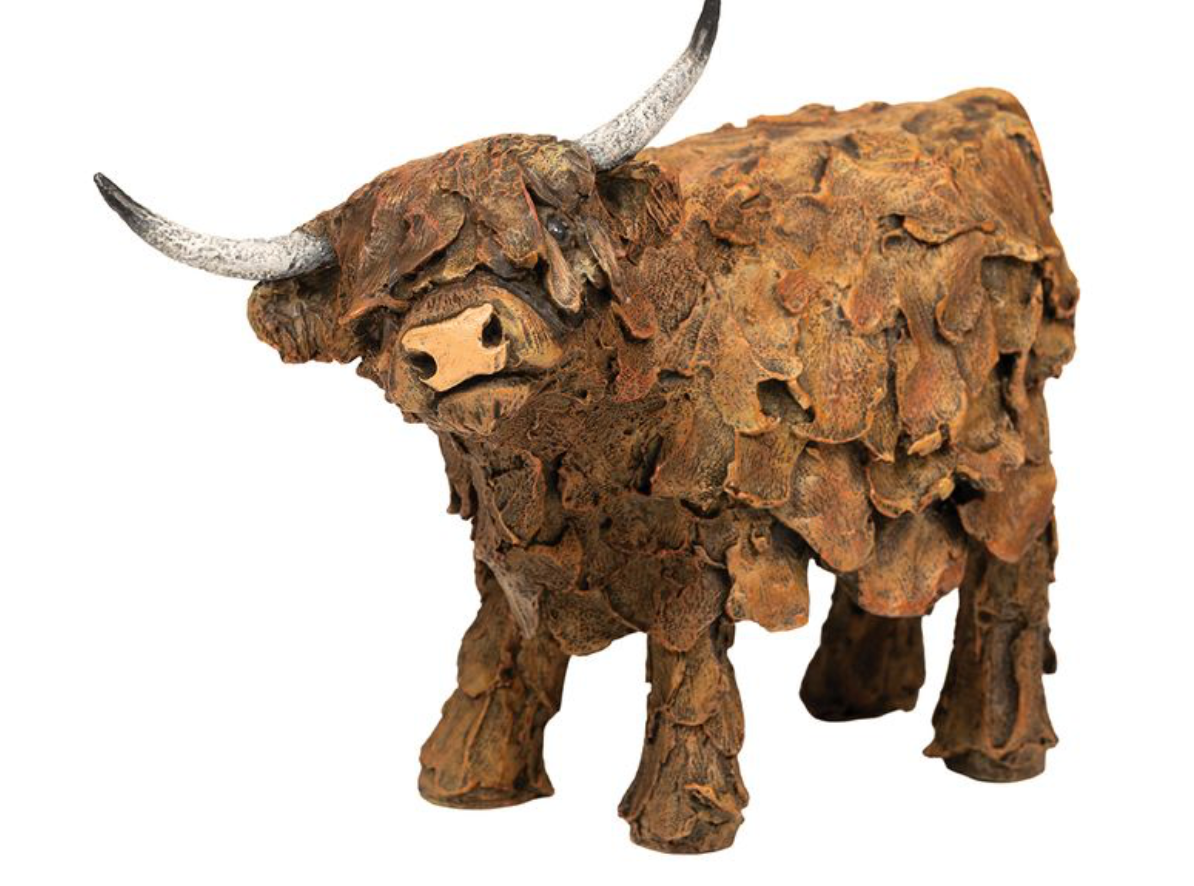 Wrendale Highland Cow Figurine Gordon